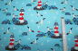 Preview: Jersey Lighthouse Islands aqua (10 cm)