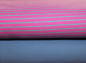 Preview: Jersey  gestreift pink/blaugrau (10 cm)