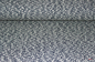 Preview: leichter Strickstoff dunkelblau-creme (10 cm)