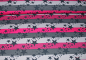 Preview: Lilofant Sterne gestreift pink/beere (10 cm)