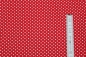 Preview: Baumwolle Punkte rot/weiß (10 cm)