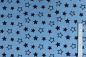 Preview: Stretch- Jersey meliert Sterne (10 cm)
