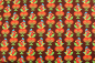 Preview: Stretch Jersey Parrots braun (10 cm)