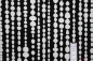 Preview: Designerbaumwollstoff Chain Dots schwarz (10 cm)