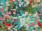 Preview: Designerbaumwollstoff Mother’s Garden Rich