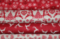 Preview: Baumwollstoff Scandi 4 Hearts (10 cm)