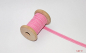Preview: Ripsband Steppfaden rosa/weiß (1 m)