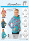 Preview: Schnittmuster Julina V 8070 Hoodie/Jacke