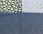 Preview: Inflorescence Stoffpaket (Fat Quarter) mit Endlosreißverschluss