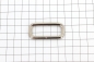 Preview: Vierkantring 40 mm silberfarben (1 Stück)