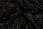 Preview: Paillettenjersey Laura schwarz (10 cm)