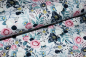 Preview: Jersey Rosen hellgrau meliert (10 cm)