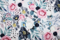 Preview: Jersey Rosen hellgrau meliert (10 cm)