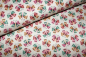Preview: Designer- Baumwollstoff Flutter creme (10 cm)