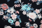 Preview: Jersey "Blüten" nachtblau (10 cm)