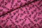 Preview: Stretch Jersey Blumenranken Kombistoff (10 cm)