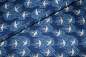 Preview: Designerbaumwollstoff Whitehaven dunkelblau (10 cm)