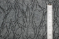 Preview: Leinen-/ Baumwollgemisch Driftless grey/black (10 cm)