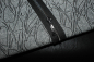 Preview: Leinen-/ Baumwollgemisch Driftless grey/black (10 cm)