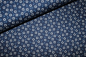 Preview: Baumwolle Blümchen navy (10 cm)