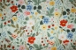 Preview: Designer- Baumwollstoff Strawberry Fields mint (10 cm)