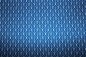 Preview: Baumwollstoff kleine Blätter blau (10 cm)