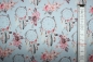 Preview: Baumwolle Traumfänger dusty blue (10 cm)