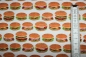 Preview: Designerbaumwolle Burger weiß (10 cm)