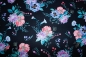 Preview: Designerbaumwolle Mystical Meadow nachtblau (10 cm)