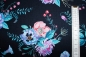 Preview: Designerbaumwolle Mystical Meadow nachtblau (10 cm)