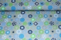 Preview: Baumwollstoff Sterne grau (10 cm)