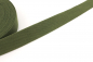Preview: Gurtband Baumwolle 30mm olivgrün (1 m)