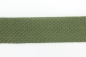 Preview: Gurtband Baumwolle 30mm olivgrün (1 m)