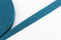 Preview: Gurtband Baumwolle 25mm petrol (1 m)
