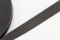 Preview: Gurtband Baumwolle 25mm dunkelgrau (1 m)