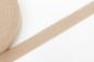 Preview: Gurtband Baumwolle 25mm natur (1 m)