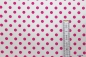 Preview: Baumwolle Punkte pink (10 cm)