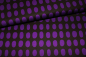 Preview: Designerbaumwollstoff Spot Brombeere (10 cm)