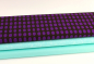 Preview: Designerbaumwollstoff Spot Brombeere (10 cm)