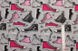 Preview: Jersey Turnschuhe pink (10 cm)