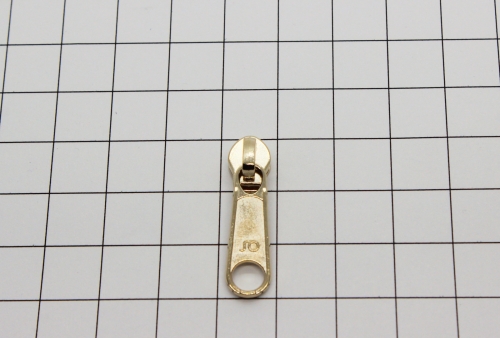 Preview: loser Bügelschieber eisgold schmal