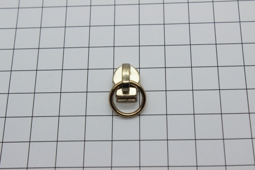 Preview: loser Bügelschieber mit direktem Ring eisgold