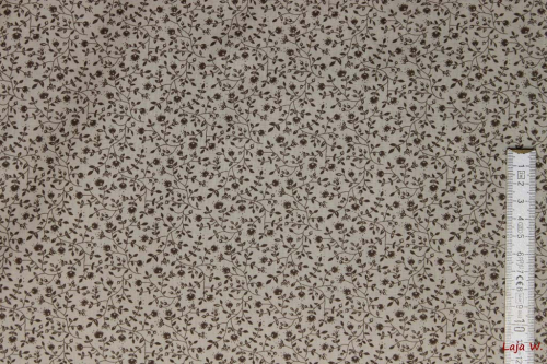 Preview: Baumwolle zarte Blumenranken (10 cm)