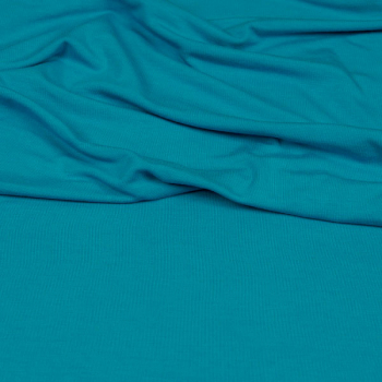 Viskose-Jersey Hilco türkis (10 cm)