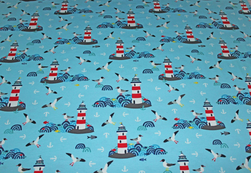 Jersey Lighthouse Islands aqua (10 cm)
