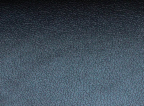 Preview: Metallic - Kunstleder dunkleres blau (10 cm)