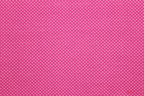 Jersey Punkte Mini gedecktes pink/rosa (10 cm)