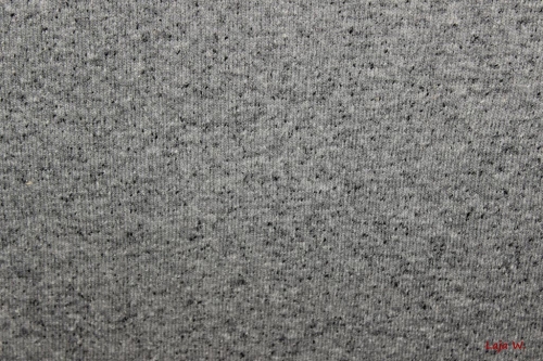 Preview: Doubleface-Strick Kärnten hellgrau/meliert (10 cm)