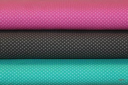 Preview: Jersey Punkte Mini anthrazit/grau (10 cm)