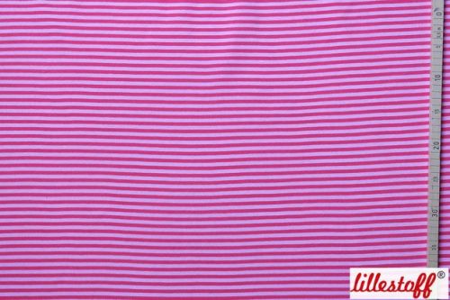 Ringelbündchen rosa/himbeer (10 cm)